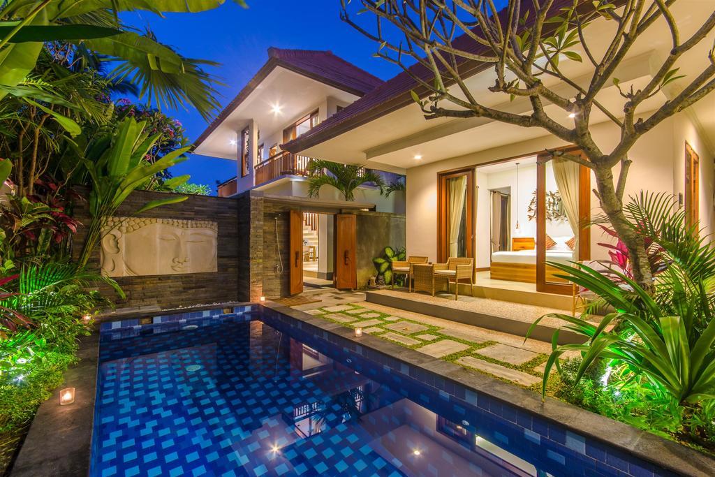 La-Meli Villas Ubud Oda fotoğraf