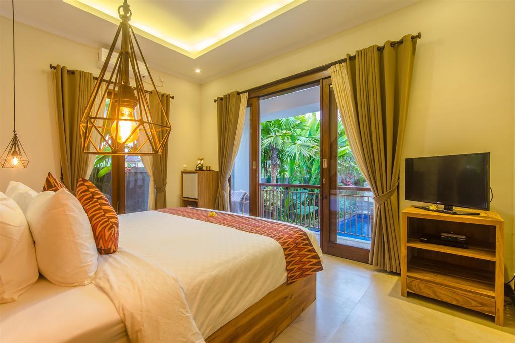 La-Meli Villas Ubud Oda fotoğraf