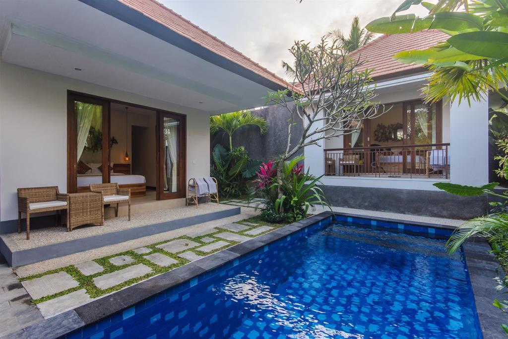 La-Meli Villas Ubud Oda fotoğraf